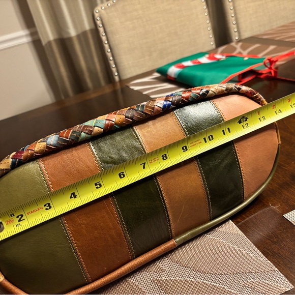 Ameri Leather patchwork leather hobo bag - Picture 13 of 13